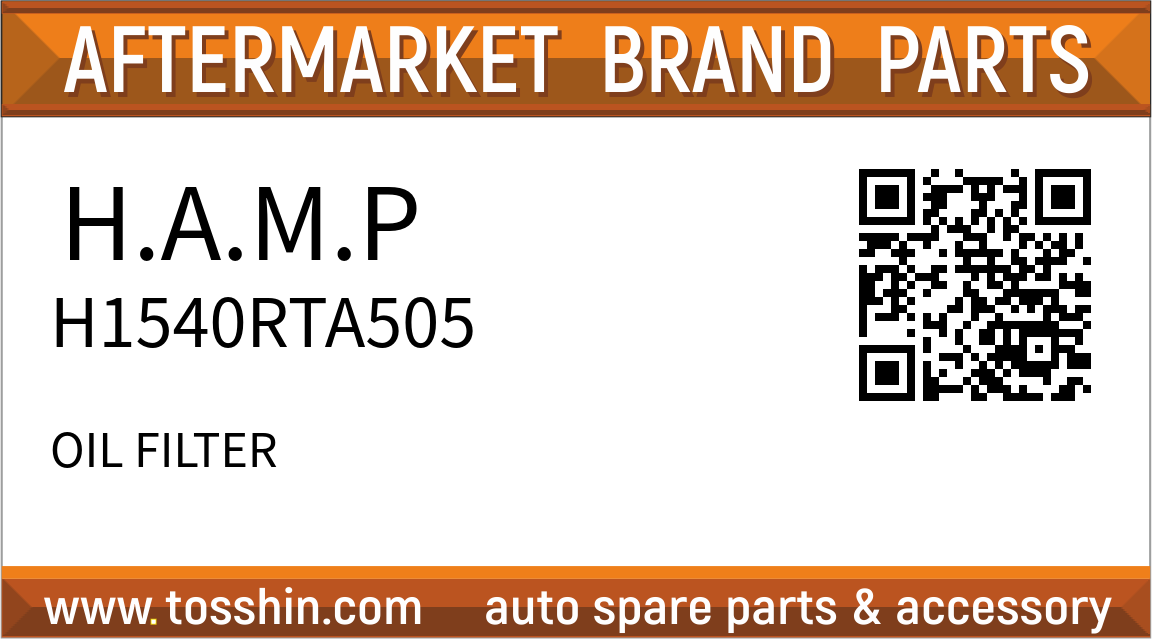 H.A.M.P H1540RTA505 OIL FILTER