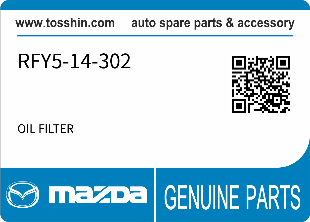 Mazda RFY5-14-302 OIL FILTER