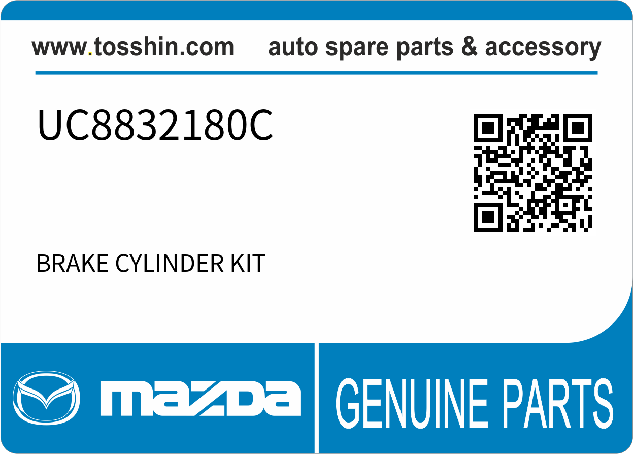 Mazda UC8832180C BRAKE CYLINDER KIT